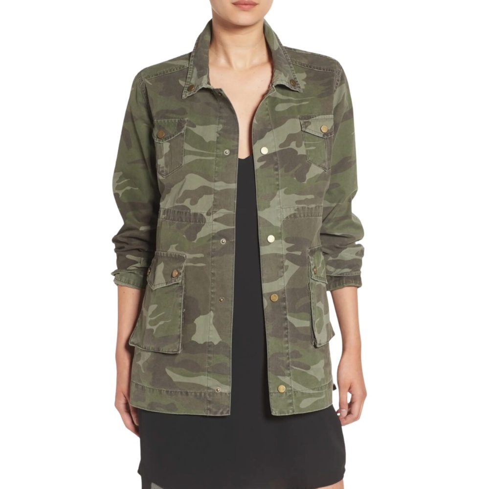 Sincerely Jules 'Alexa' Camo Military Jacket - Size M